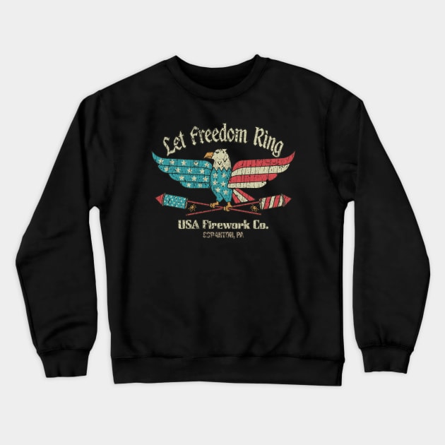 USA Firework Co. 1976 Crewneck Sweatshirt by JCD666
